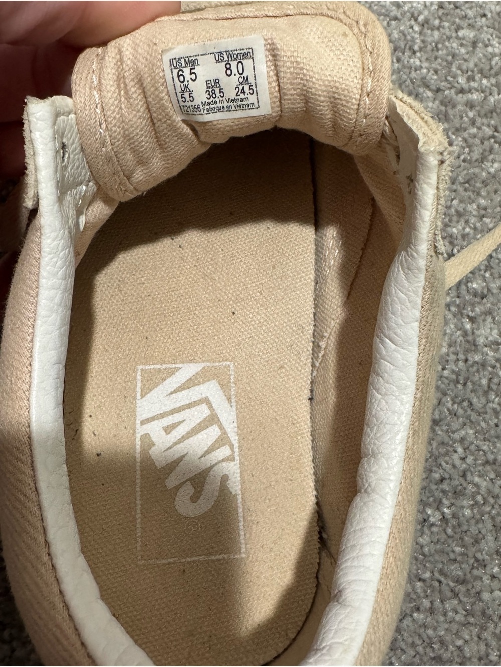 Nude platform Vans - Picture 6 of 6
